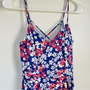 NWOT The General Good blue floral dress